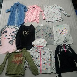 BUNDLE GIRLS TOPS 17 ITEMS